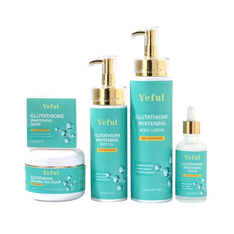 Private Label Custom Glutathione Skin Care Set