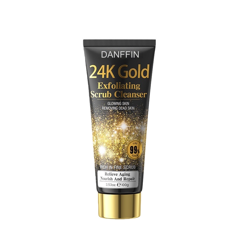 24K Gold  Exfoliating Scrub Cleaner